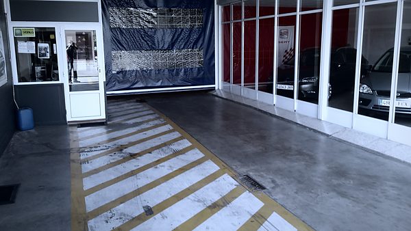 Interior de las instalaciones del taller